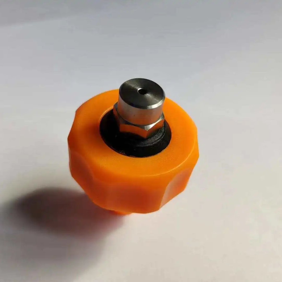 Stainless Steel Adjustable Swivel Ball Joint Flat Fan Jet Spray Nozzle